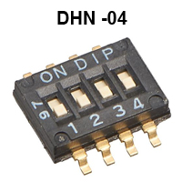 DIP переключатель  DHN-04