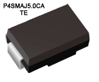 P4SMAJ5.0CA TVS защитный диод на 5В