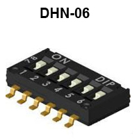 DIP переключатель  DHN-06