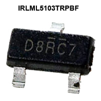 Транзистор IRLML5103TRPBF